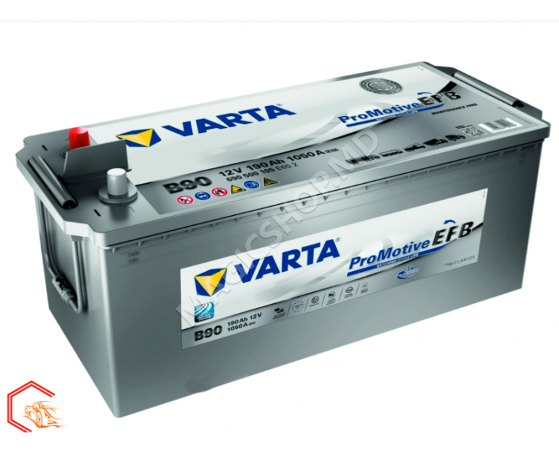 Acumulator АКБ VARTA 190 Ah ProMotive EFB (B90)